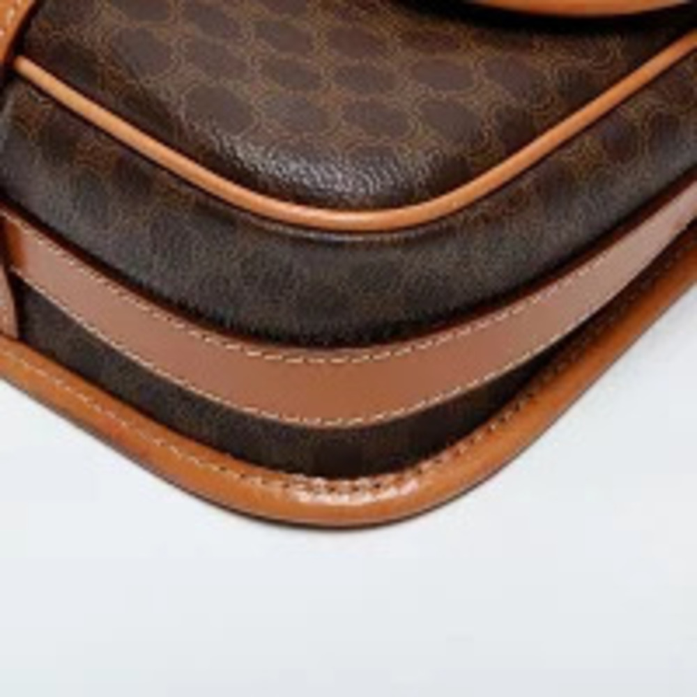 Celine Macadam Shoulder Bag Brown - Picture 7 of 13